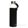 حار بيع زجاجات المياه الزجاجية تصميم جديد